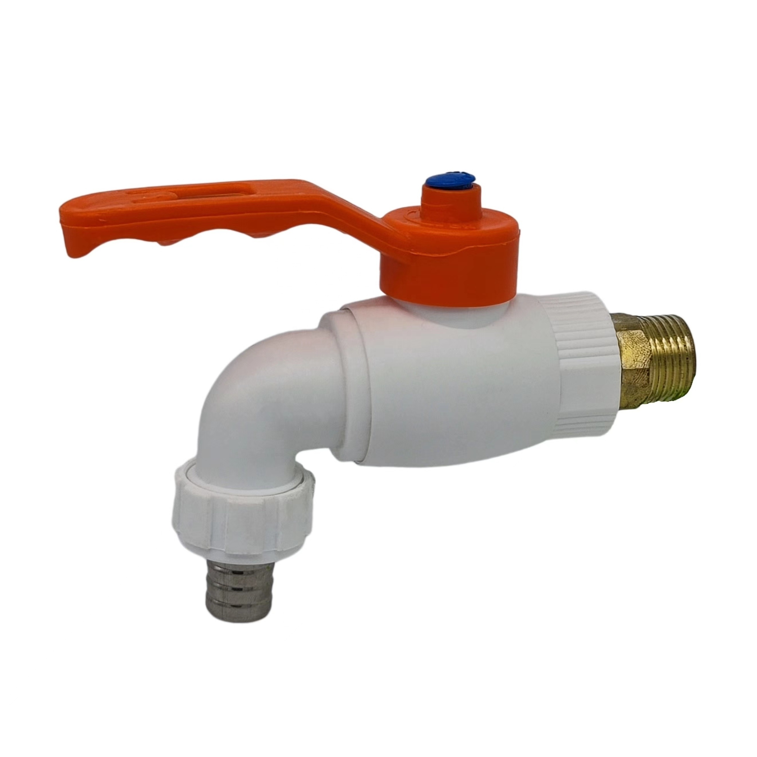 LJ-237 New products copper thread tap plastic turkey bibcock tap plastic faucet pvc tap