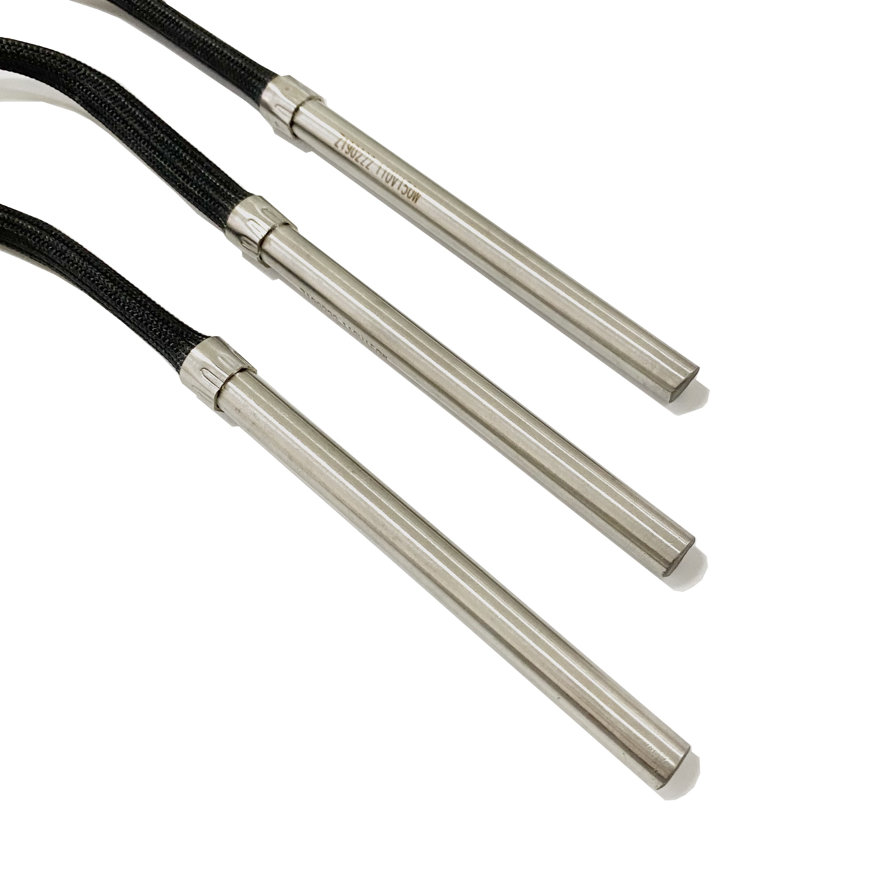 Reliable quality long life electric air heating element cartridge heater with pure nickel leading wire and thermocouple K