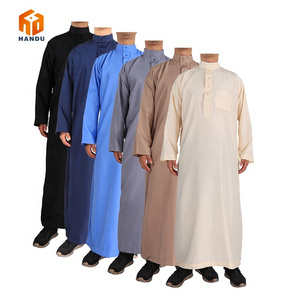 2023 muslim man clothing islamic modern traditional khamis arab islamic clothing thobe dubai abaya