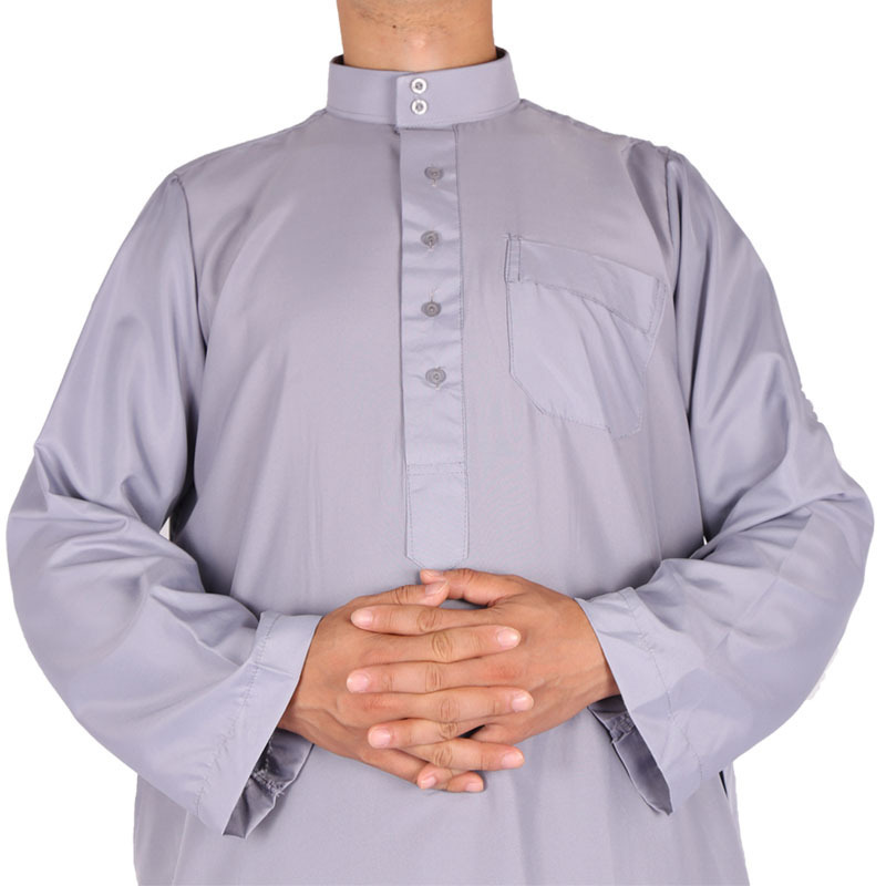 2023 muslim man clothing islamic modern traditional khamis arab islamic clothing thobe dubai abaya