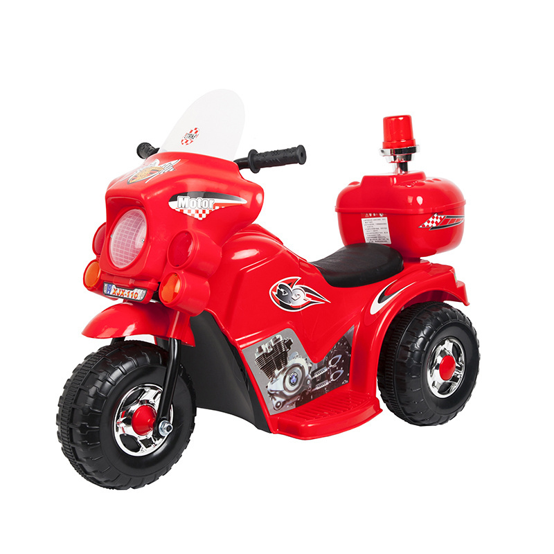 battery operated Kids mini electric motorcycle ride on car police motorcycle