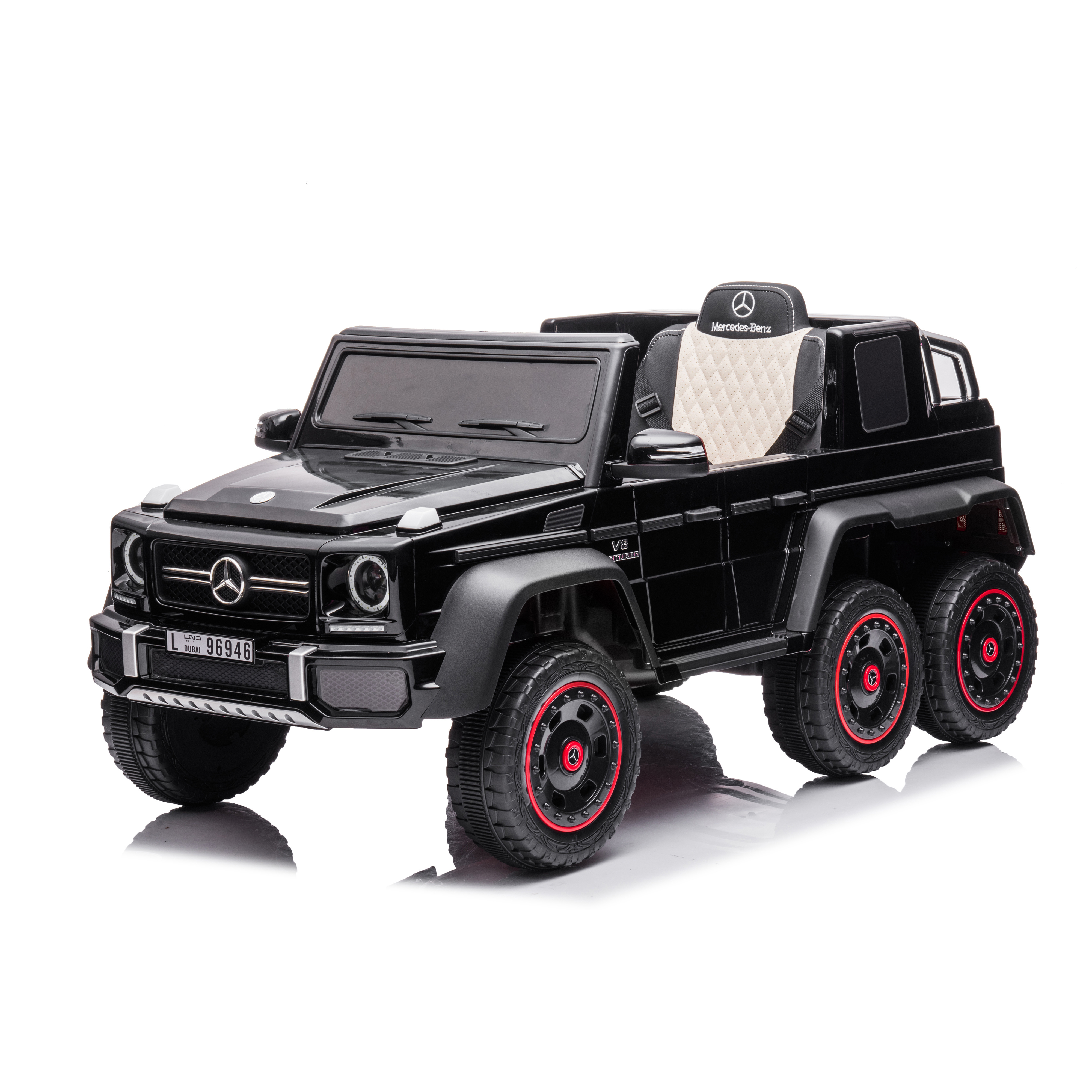 New Licensed G 63 kids plastic battery electric kids ride on car 12V real SUV for baby toy car for children driving 24V