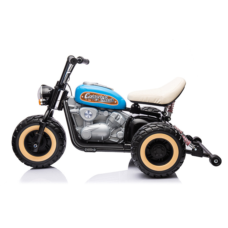 Topspeed harley car tricycle children bicycle ride on bike toy vehicle 24 volt ride on toy