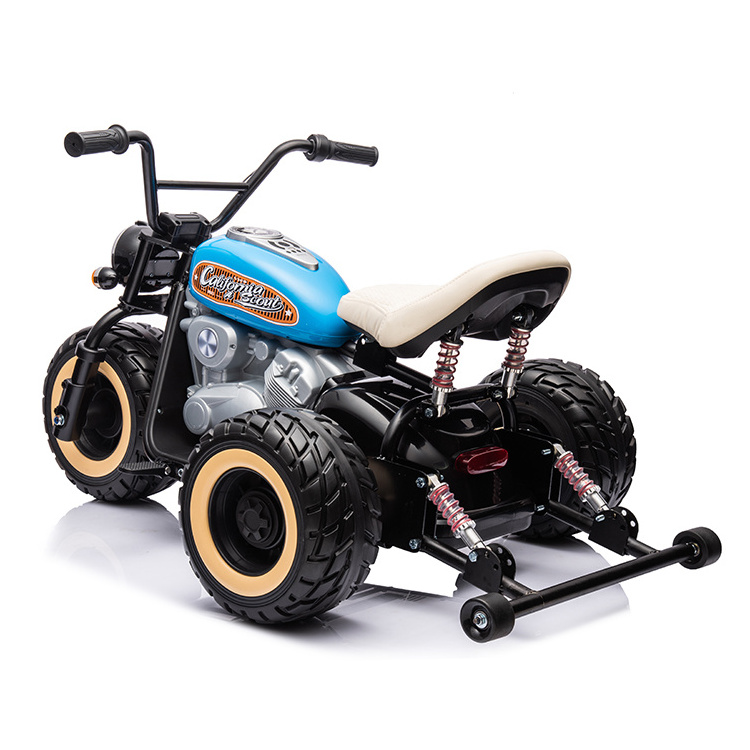 Topspeed harley car tricycle children bicycle ride on bike toy vehicle 24 volt ride on toy