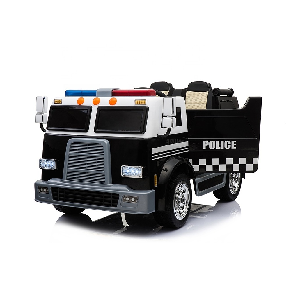 Hot selling kids electric cars for 10 years old baby police style ride on cars ride on polices car