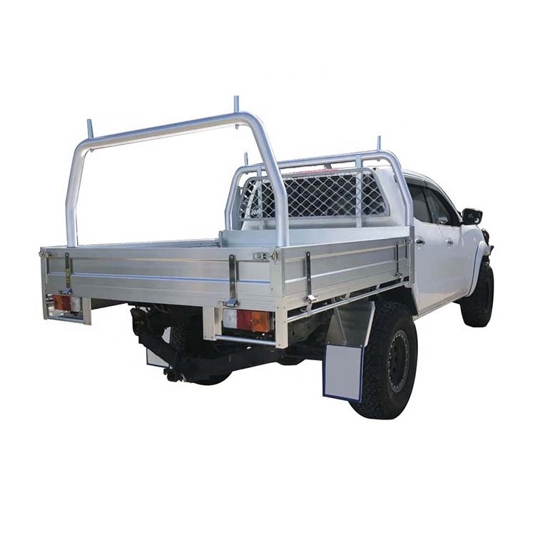 LAMAX Heavy Duty truck tool box Full Aluminium  Anodized  Ute Canopy Truck Toolbox For Nissan GU Patrol Single Cab