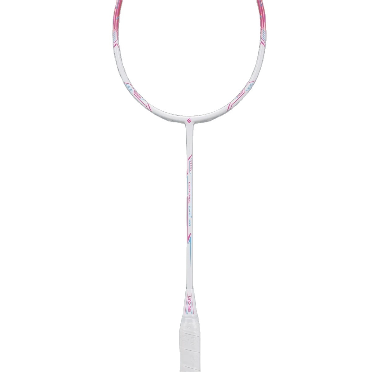 New Design  Lightweight 4U LING MEI C60 Rackets Carbon Fiber Lady Badminton Rackets