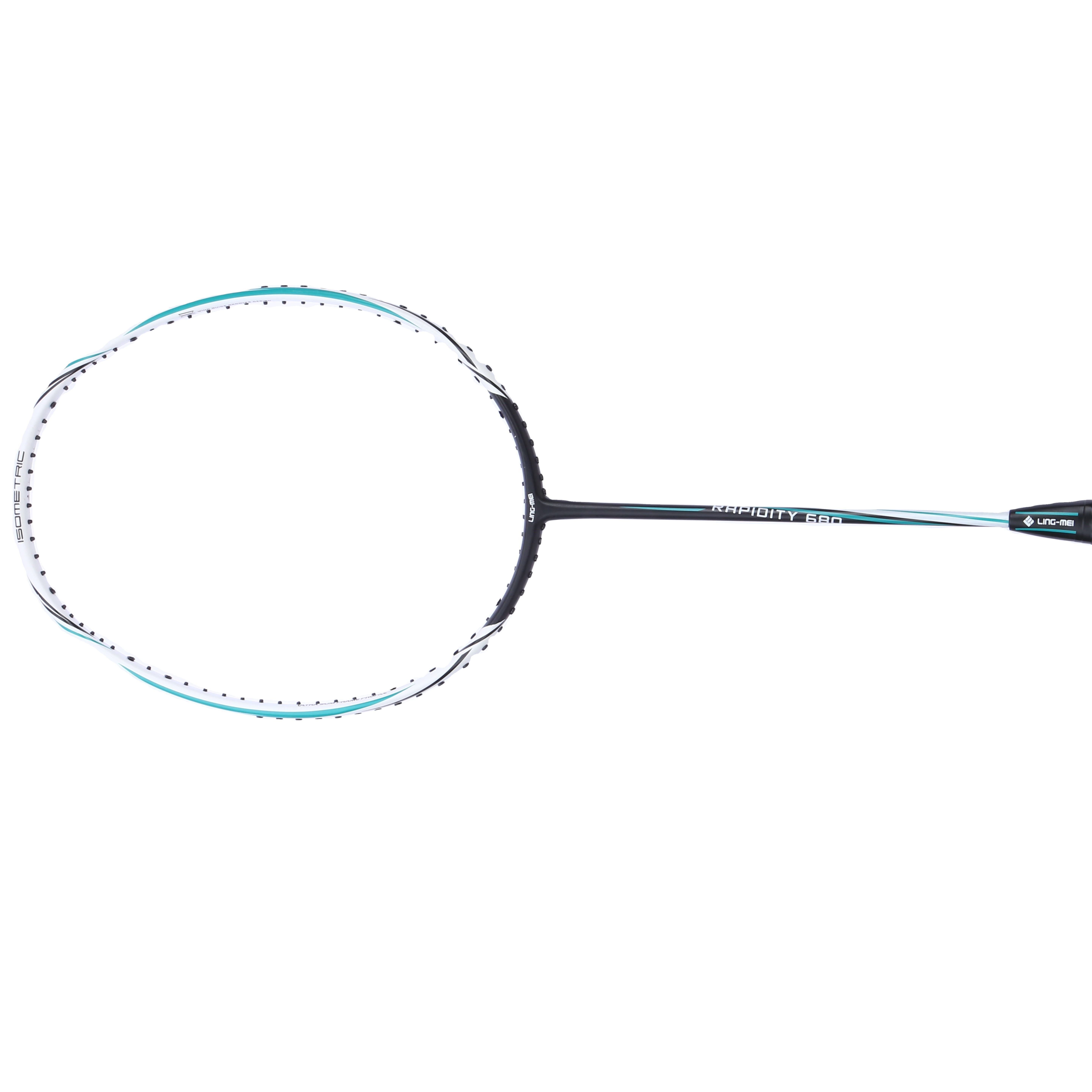 Ling mei brand carbon badminton racket high modulus graphite badminton racquet