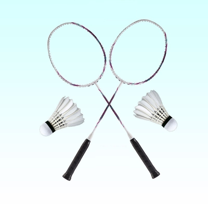 New arrival  Lingmei brand badminton racket nano-resin  high intension light weight racquet