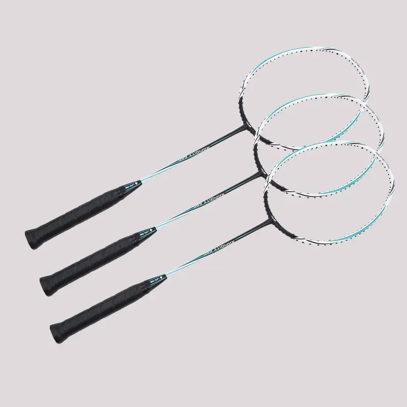 Ling mei brand carbon badminton racket high modulus graphite badminton racquet