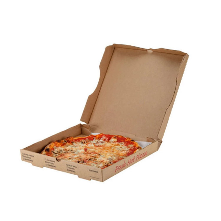 Custom take away carton boxes pizza for pizza packing box