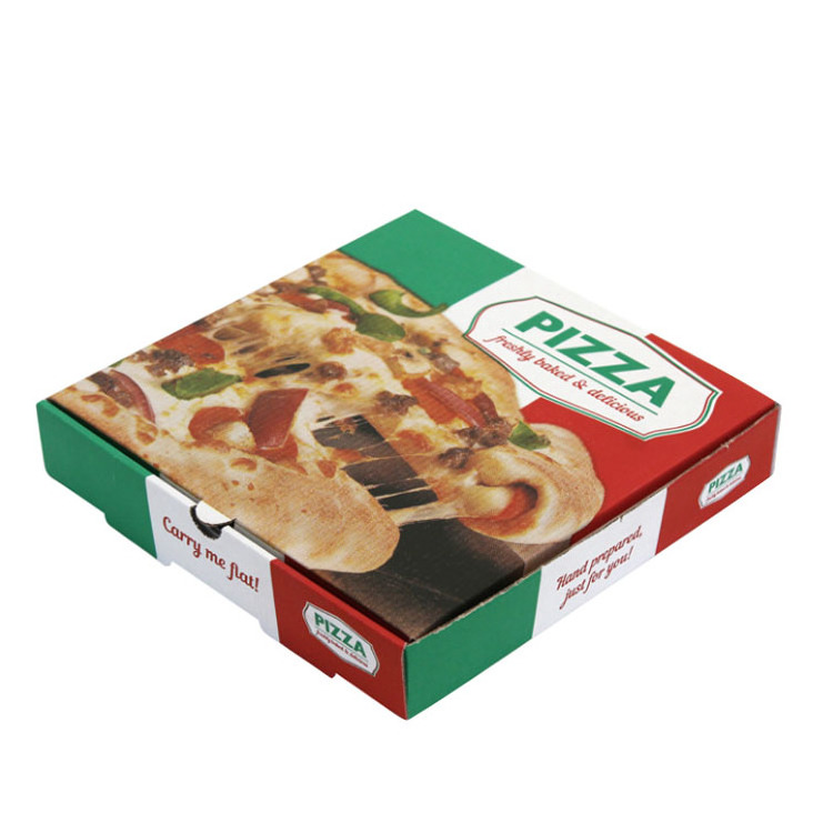 Custom take away carton boxes pizza for pizza packing box