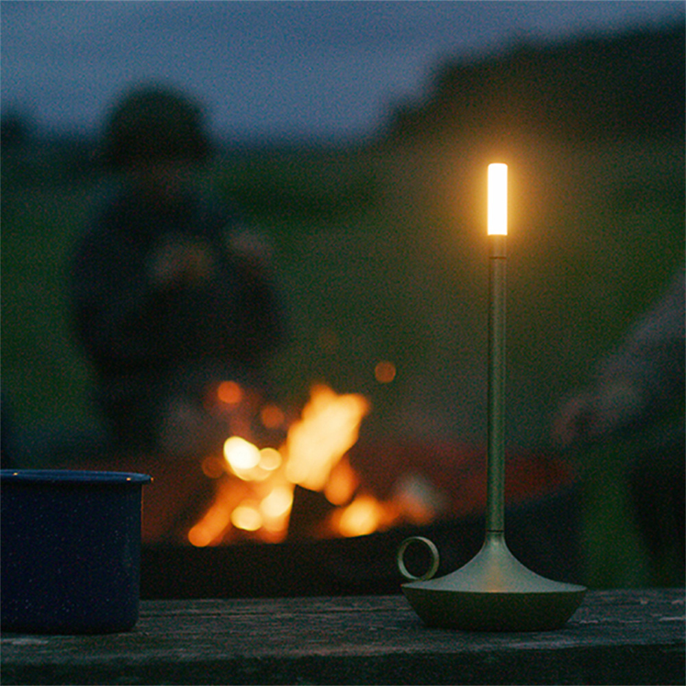 Lampara de mesa recargable de estudio de lectura tactil Led de escritorio con puerto de carga USB para el dormitorio