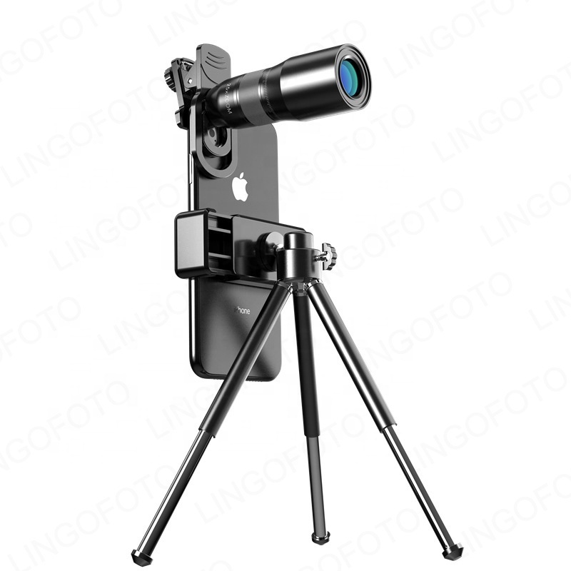 Mobile Phone Telescope Lens 25X Focal Length Monocular Telephoto Lens HD External Camera NP8190