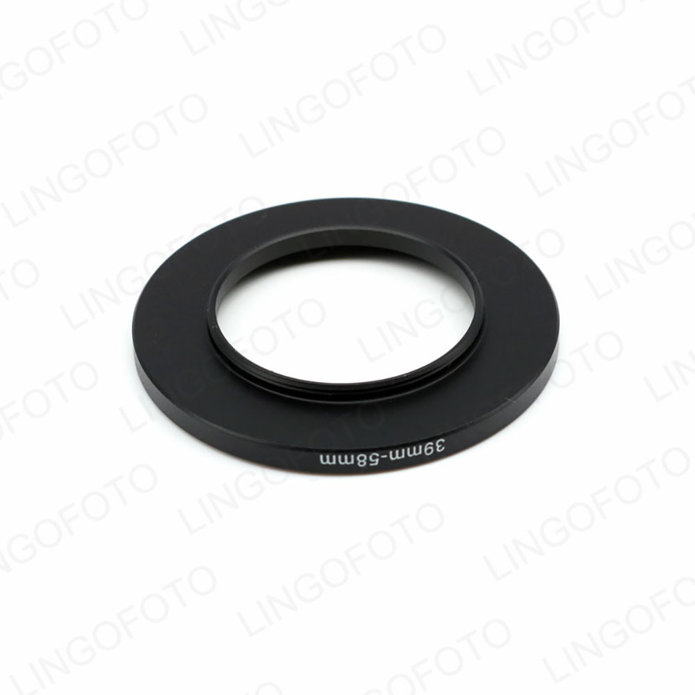 39mm to 58mm Male-Female Stepping Step Up Filter Ring Adapter 39mm-58mm