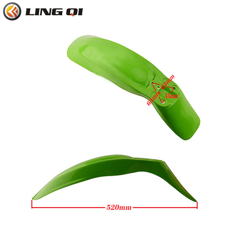 Factory Supply Colourful Dirt Bike Front Fender Mudguard Off Road MX Supermoto For Kawasaki KLX110 Enduro Mud Guard