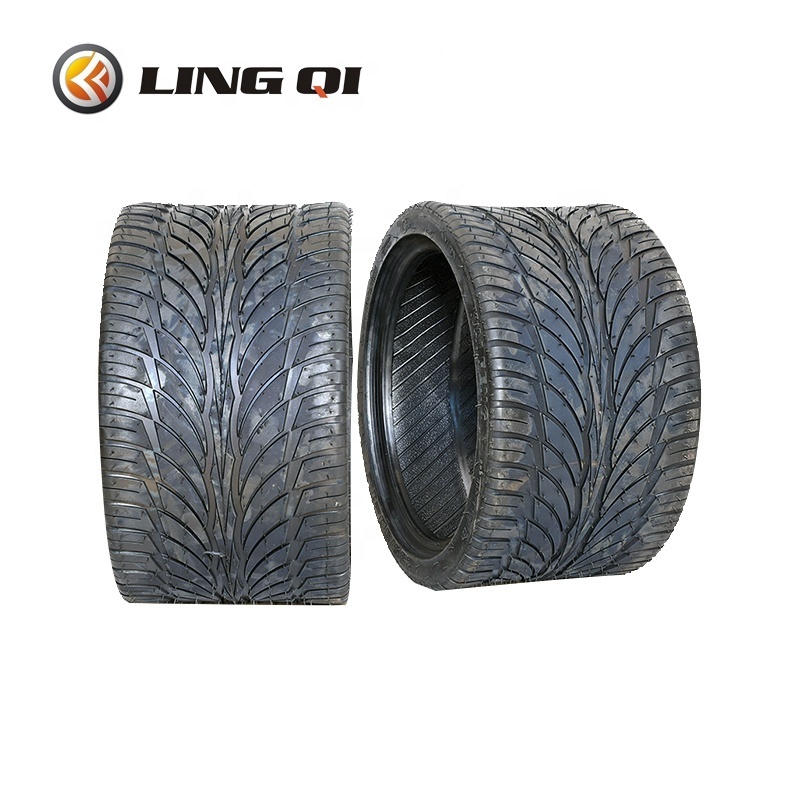 LING QI Beach Car Vacuum Flat Tire 235/30-10 Four-wheel Car Reverse Three Wheel Kart Small Spark Tire 10 Inches