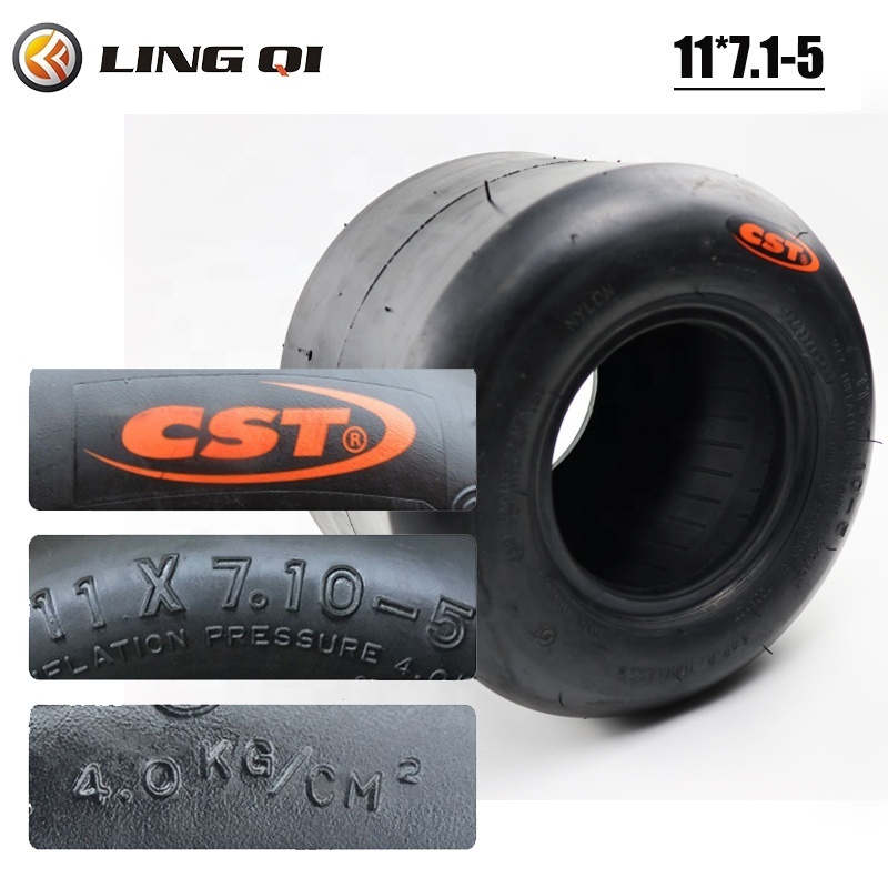 Top Quality Front Rear GO KART KARTING ATV UTV Buggy 10*4.50-5 11*7.10-5 Inch Wheel Tubeless Tyre Tire With Hub