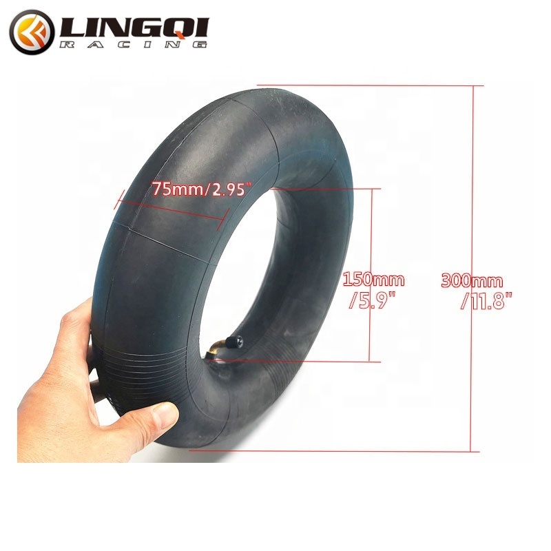 LINGQI Wheel Rubber Tyre Inflatable Tyre Bent Valve Stem 3.50/4.00-6 4.10/3.50-5 4.10/3.50-6 For ATV Buggy Gas Scooter