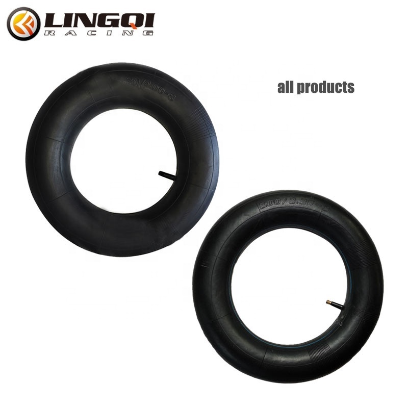 LING QI Rubber Front Rear Tyre 3.00/3.25-8 4.80/4.00-8 Moped Inner Tube For Electric Scooter Motorcycle ATV Moped