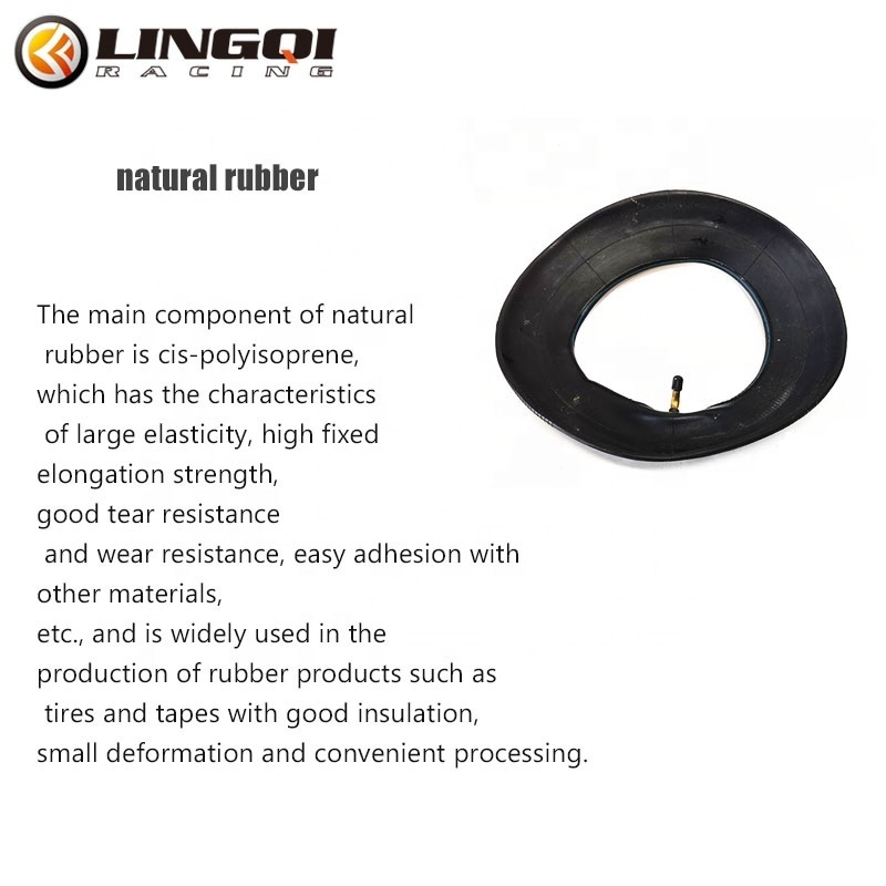 LING QI Rubber Front Rear Tyre 3.00/3.25-8 4.80/4.00-8 Moped Inner Tube For Electric Scooter Motorcycle ATV Moped