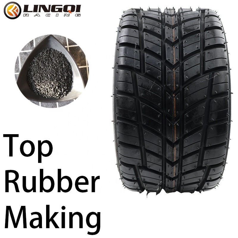 LINGQI Rubber Karting Wheel Tire Drift Tire 11*6.0-5 11*7.10-5 10*4.50-5 For Go Kart ATV UTV Buggy