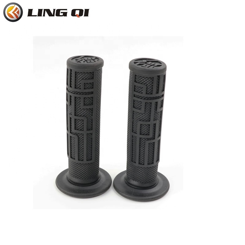 LINGQI Racing Motorcycle Original Rubber Grip Rubber Sleeve Throttle Handlebar Glue For SUR RON Motorcycle Spare Parts