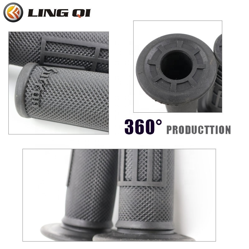 LINGQI Racing Motorcycle Original Rubber Grip Rubber Sleeve Throttle Handlebar Glue For SUR RON Motorcycle Spare Parts