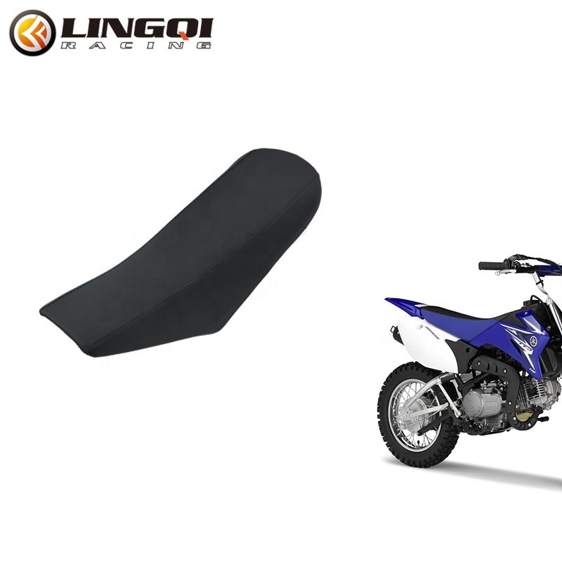 LINGQI RACING YAMAHA Dirt Pit Bike Seat Cover For TTR110 Accessories Sponge and Synthetic Leather Cushion Motorcycle Spare Parts