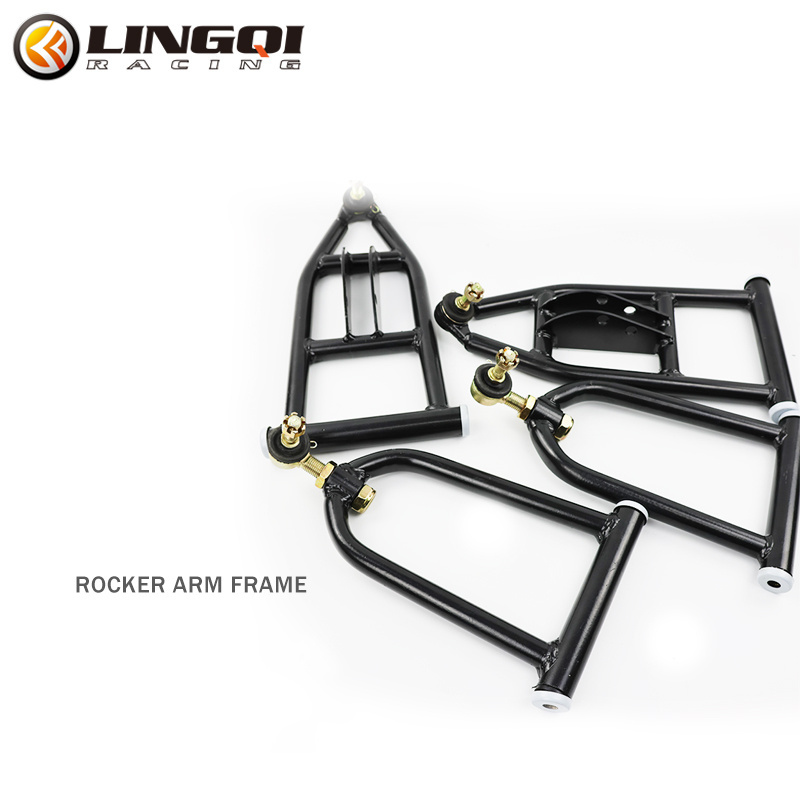 Quad Bike Suspension Swing Arm Steel ATV Buggy Go Kart Upper Lower Swing Arm steering Knuckle Spindle