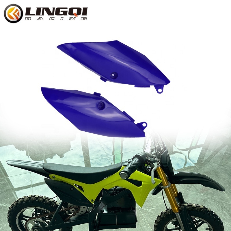 LING QI Motorcycle Left And Right Mudguards Fairing Kit For 49cc Chinese Mini Dirt Pit Bike