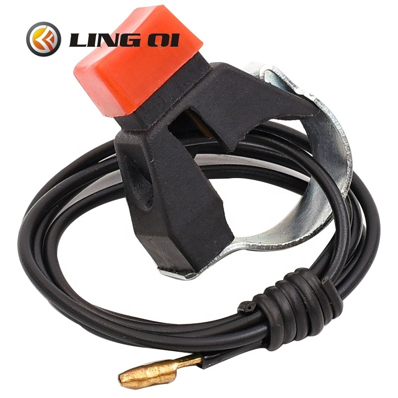 LING QI Flameout Switch Mini Motorcycle 49cc Small Cross-country Fire Extinguishing Side Switch For Electric Bicycle