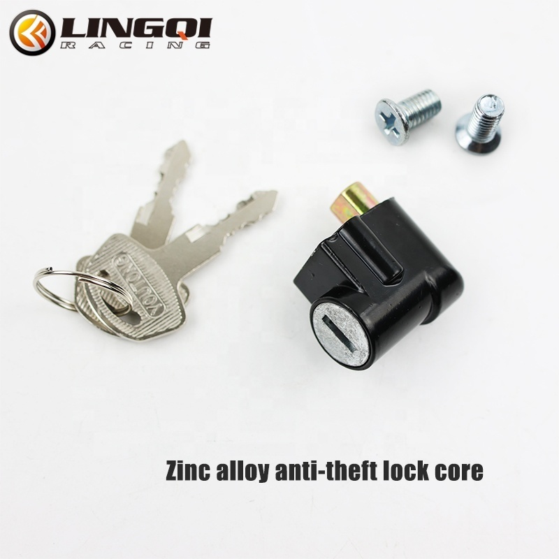 LINGQI RACING Light Bee Modified SUR-RON Dirt Pit Bike Parts Zinc Alloy Steering Lock For SUR RON SURRON Accessories