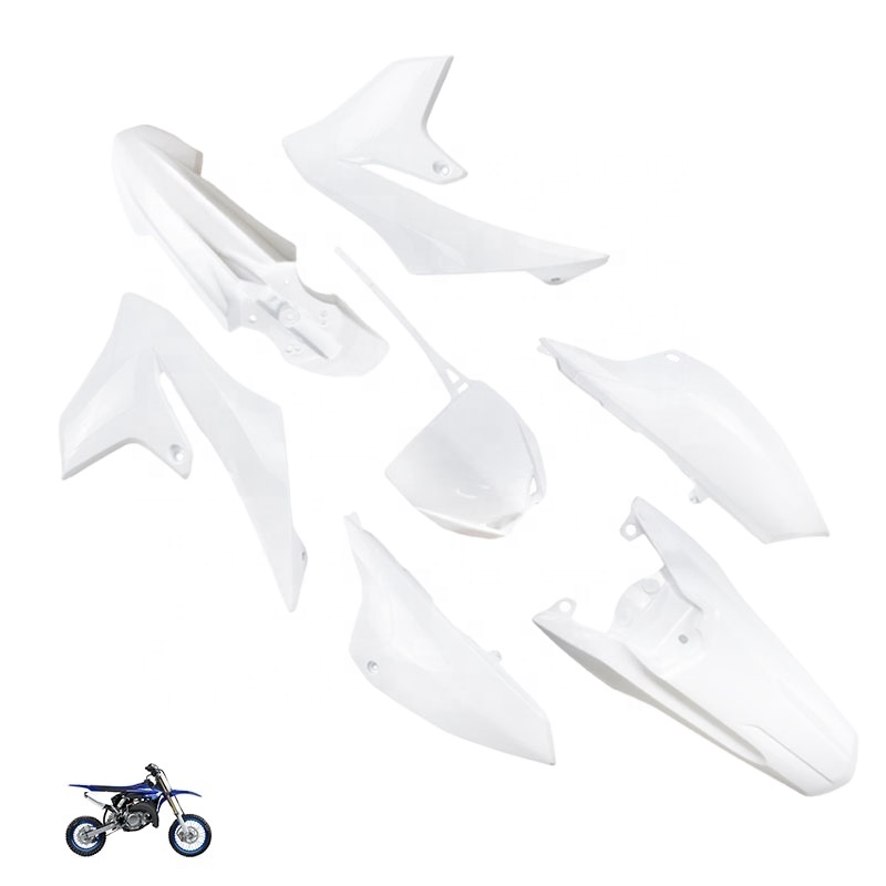 LINGQI Complete Body Plastics Kits Full Body Cover Side Mudguard Mud Guard Kit For Motorcycle Dirt Pit Bike YZ65 YH65