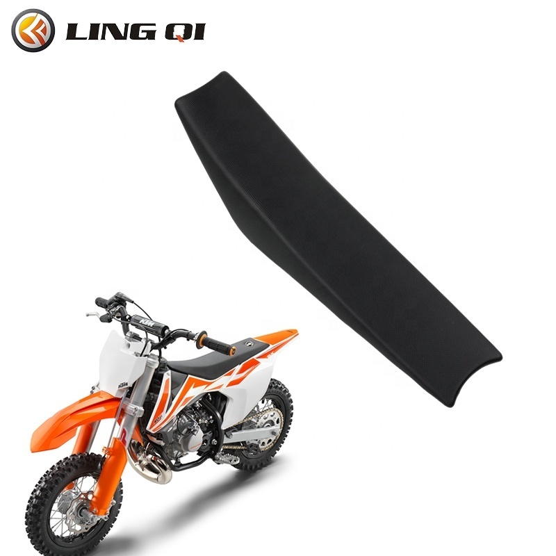 LINGQI Motorcycle Accessories For KT50 Black Seat Cushion Artificial Leather and Sponge Dirt Pit Bike Parts Seat Cover