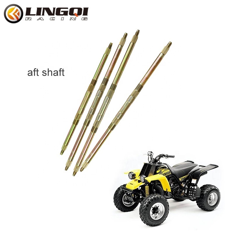 LINGQI RACING Off Road Back Wheel Axle Shaft For ATV UTV Components Steel Rear Axle Motorcycle Parts For Dune Buggy