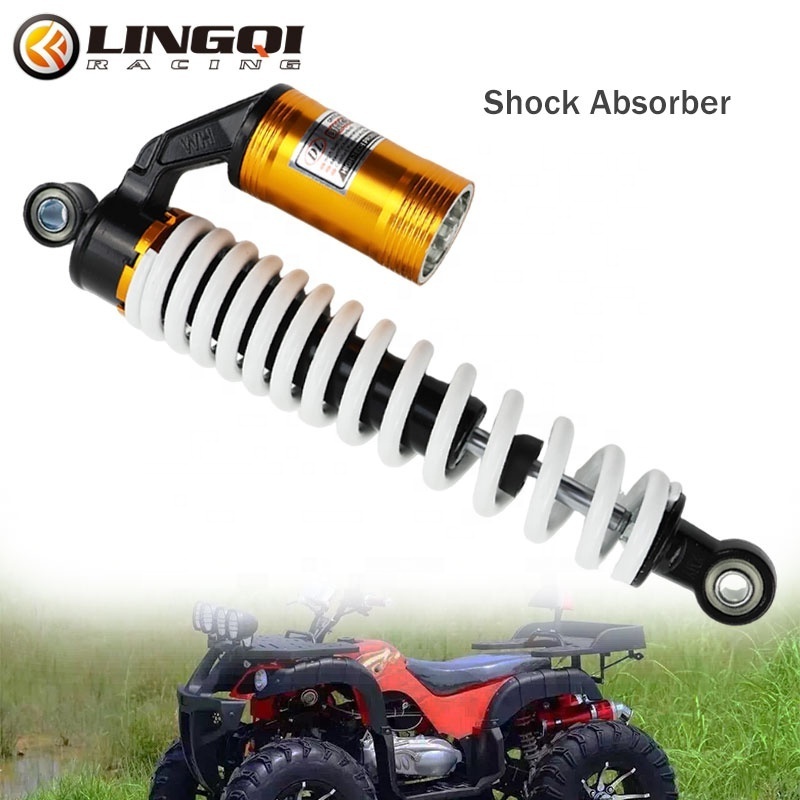 LING QI Motorcycle Suspension Spring 305mm 325mm Without Air Shock Absorber For Pit Dirt Pocket Pocket Bike Quad Kart