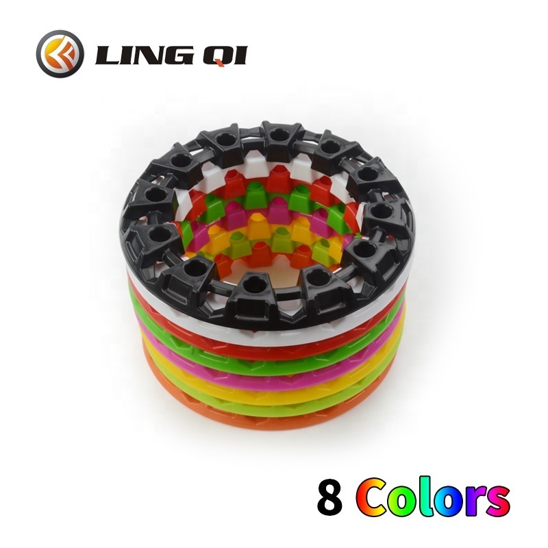 Colourful 6-inch ATV Wheel Trim Hub Protection Decor Rim Universal Wheel Plastic Cover Fit To 6inch Tires