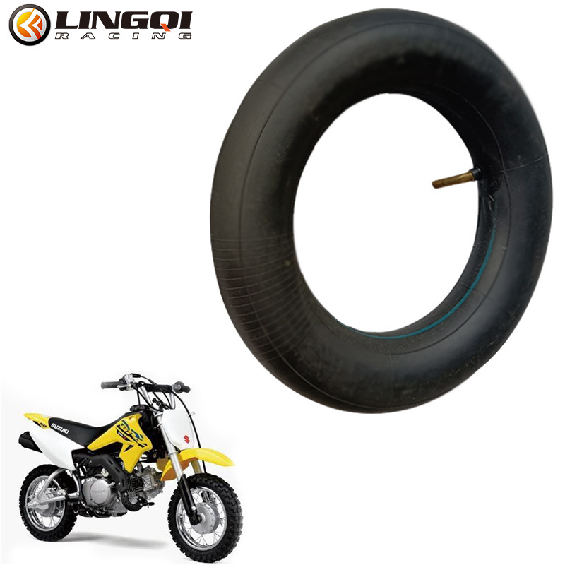 LINGQI Motorcycle Tires Replacement 2.50-4 3.00-4 With Bent Valve Stem For Dirt Pit Bike Off Road