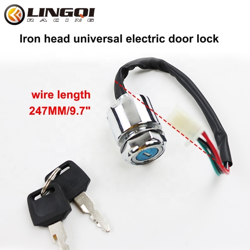 LINGQI  ATV Go Kart Start Switch 4-Wire Engine  Start Switch For Universal Motorcycle Dirt Pit Bike Off Road