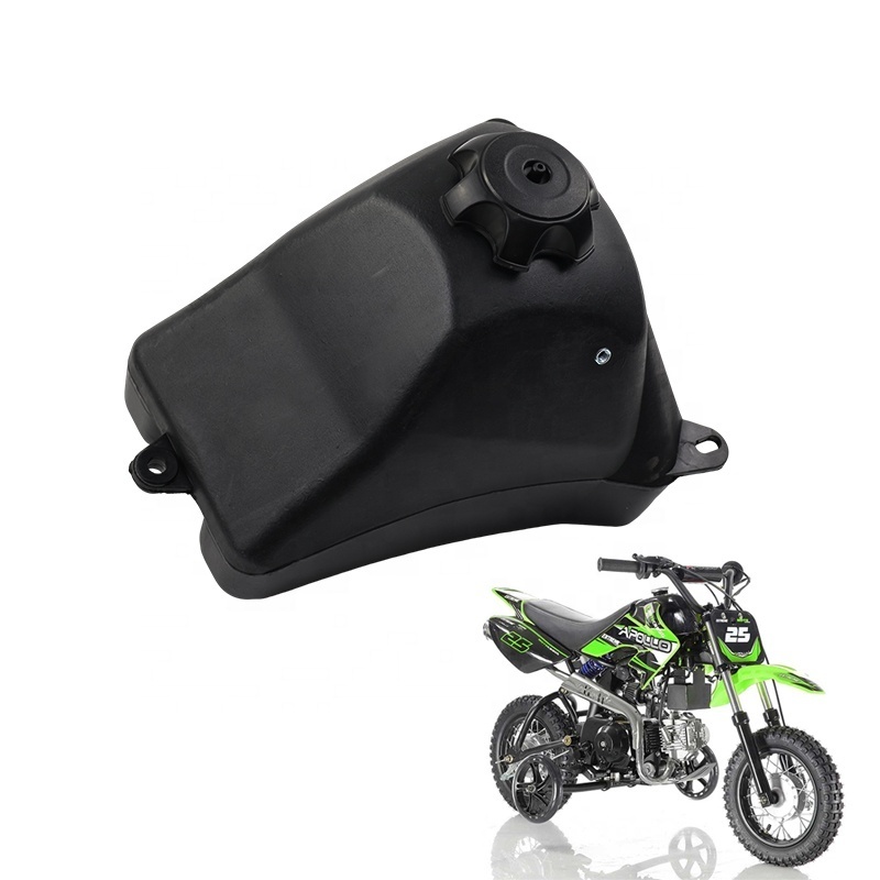 Cheaper Motorcycle Plastic Petrol Gas Fuel Tanks With Tank Cap For 125CC 140cc 250cc Apollo Orion Pit Dirt Bike Black