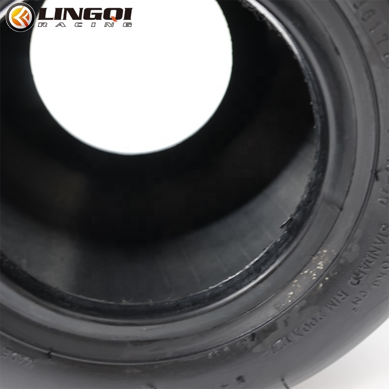 LINGQI 5 Inch Tubeless Vacuum Tire Karting Tyre Wheel 10*3.6- 5 80*60-5 For Drift Car Motorcycle Electric Scooter