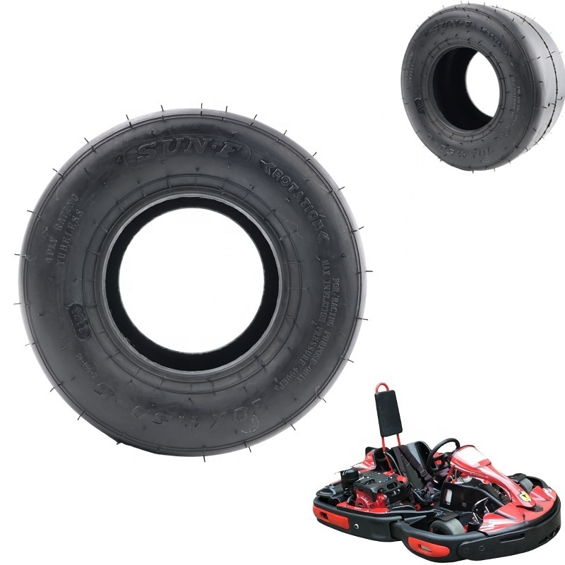 LING QI Front or Rear Wheel 5 Inch Tubeless Tyre Vacuum Tire For Off Road Drift Karting Four Wheel