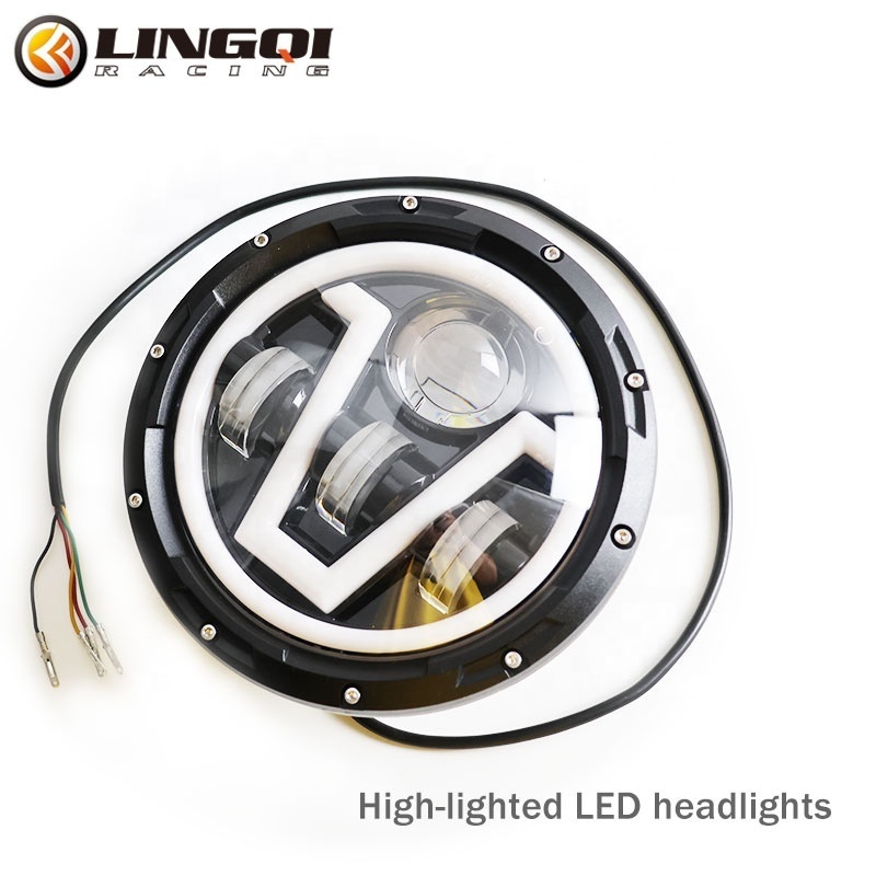 Fashion Pretty 170mm Motorcycle LED Headlight For Universal Dirt Pit Bike ATV Truck Jeep