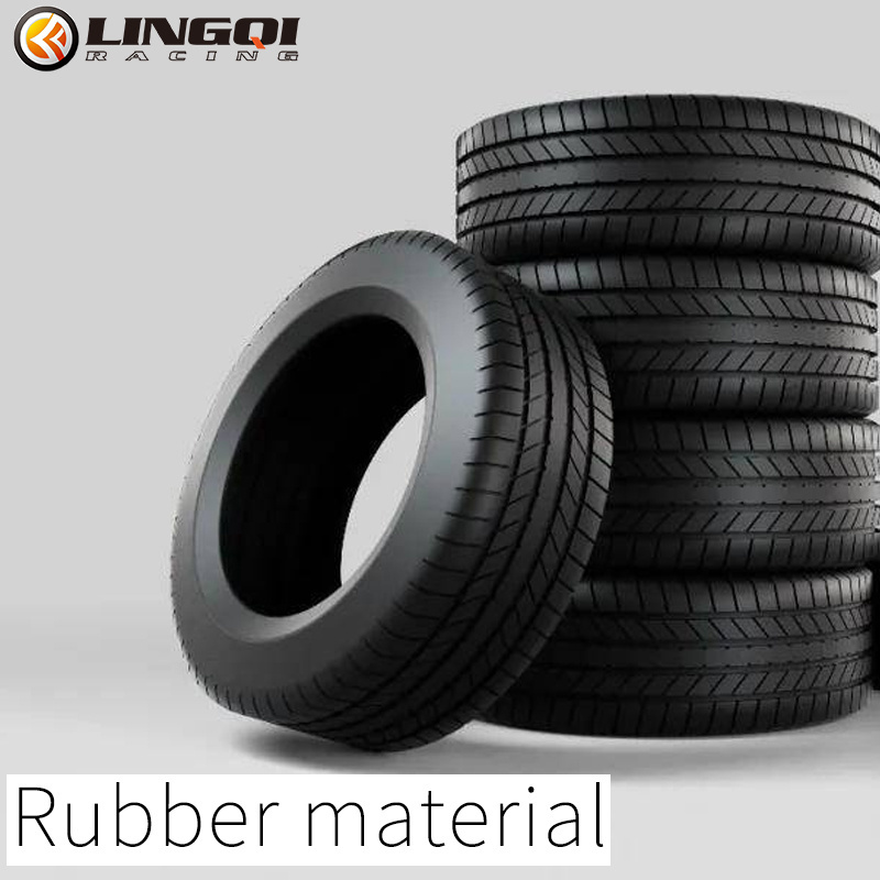 LINGQI Motorcycle Tires Replacement 2.50-4 3.00-4 With Bent Valve Stem For Dirt Pit Bike Off Road