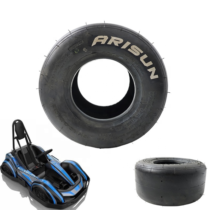 LING QI Kart Front and Rear Tires 10x4.50-5 11x7.10-5 Drift Tire For Drift Go Kart Off Road Four-wheel