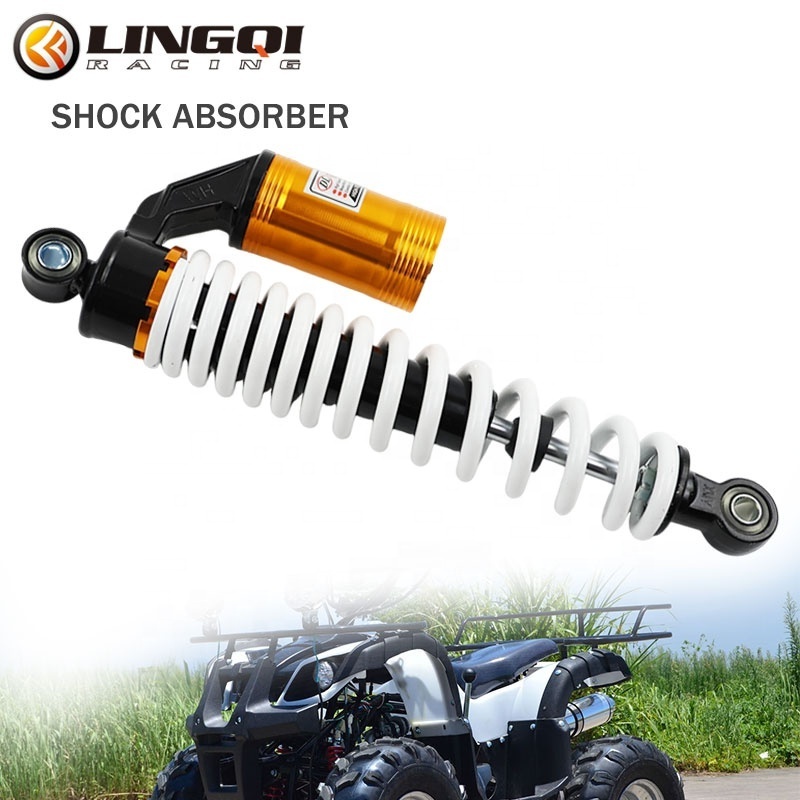 LING QI Motorcycle Suspension Spring 305mm 325mm Without Air Shock Absorber For Pit Dirt Pocket Pocket Bike Quad Kart