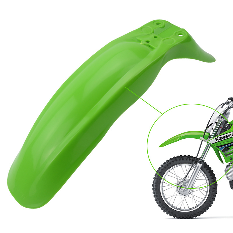 Factory Supply Colourful Dirt Bike Front Fender Mudguard Off Road MX Supermoto For Kawasaki KLX110 Enduro Mud Guard