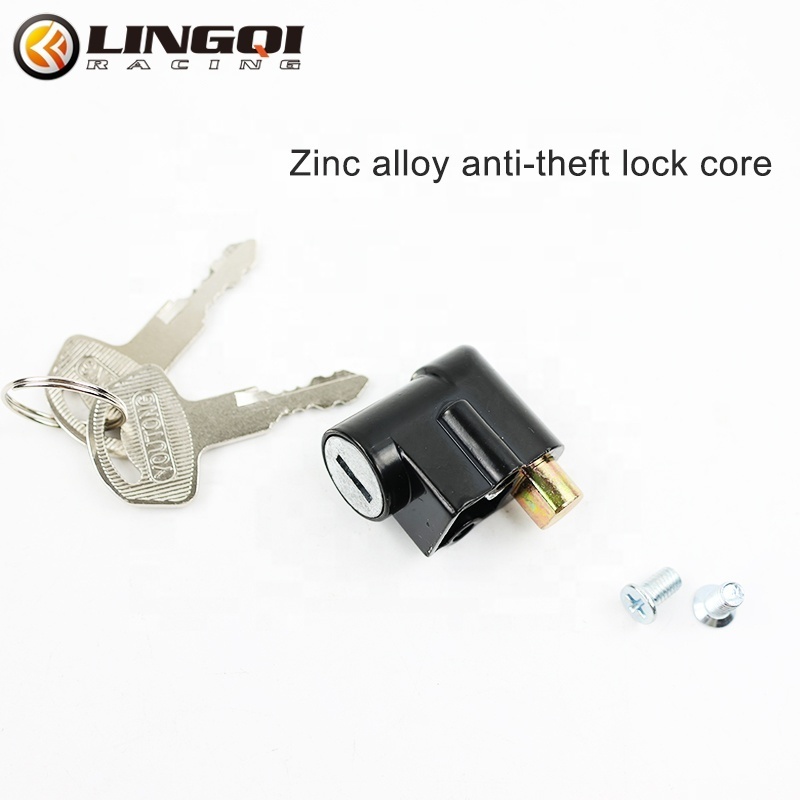 LINGQI RACING Light Bee Modified SUR-RON Dirt Pit Bike Parts Zinc Alloy Steering Lock For SUR RON SURRON Accessories