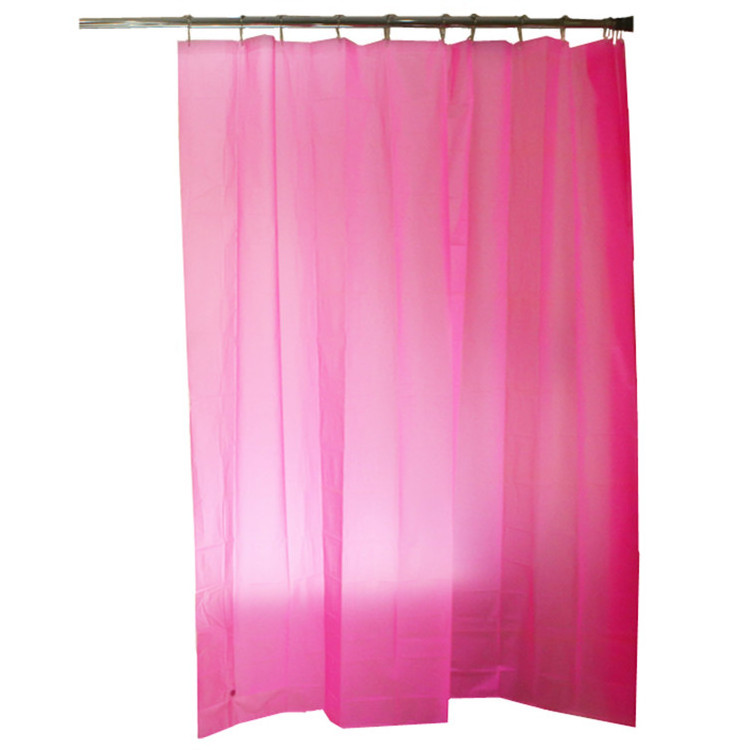 Wholesale shower curtain liners pure color PEVA 70